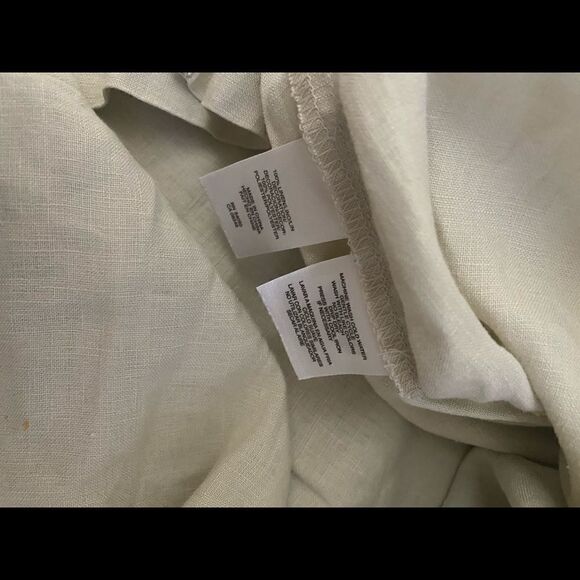 Jones New York 1X Crochet 100% Linen Tunic Blouse - Picture 7 of 7